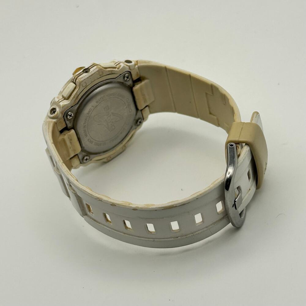 Casio Baby-G Tough Solar White Digital Watch Working New Battery - Picture 5 of 8